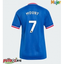 Camiseta Manchester United Mason Mount #7 Visitante Equipación para mujer 2026-27 manga corta